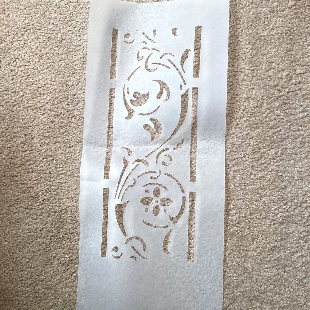 Stencil House Art Nouveau Border Design PKG 17700 Home Decor